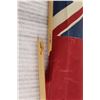 Image 2 : Vintage Canadian Red Ensign Flag - Wooden Stick is Broken
