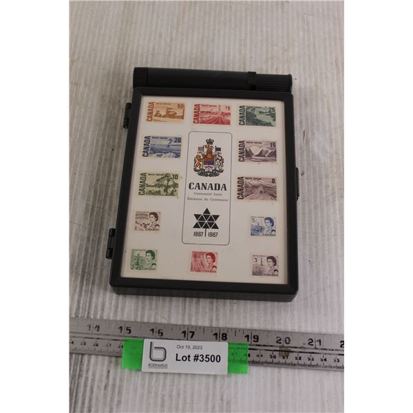 Canada Centennial Issue Container for Postage Stamps - Bodnarus ...