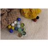 Image 5 : (3) Pouches of Marbles