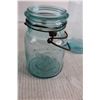 Image 4 : (4) Aqua Sealer Jars with Lids