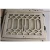 Image 3 : (2x Bid Price) (2) Hot Air Cast-Iron Registers - Chipped Paint
