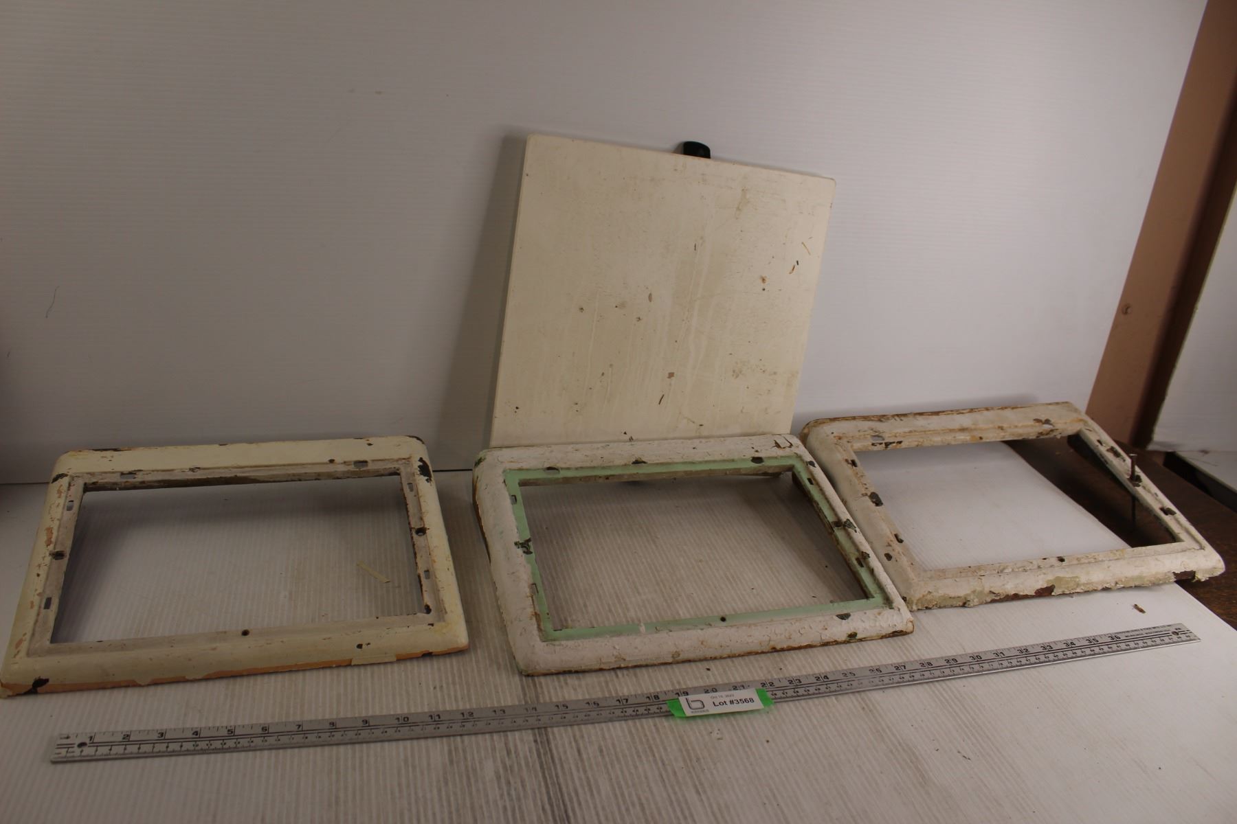Register Frame (3) Cast Iron Register Frames - Bodnarus Auctioneering