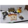 Image 1 : Shooting Glasses, Barrel Bench Rest, Several Optic Covers, .177 Targets, 20+ Scissors