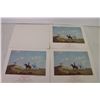 Image 3 : (2x Bid Price) (4) Centennial RCMP Print 1873-1973 10"x12"