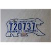 Image 3 : Northwest Territories License Plate July 2002