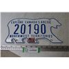 Image 1 : Northwest Territories License Plate March 1988
