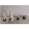 Image 2 : (16) Salt and Pepper Shakers - Various Animals, Huggies, Elevators, 1950s/1960s