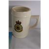 Image 5 : 880 Squadron Tankard, RCAF 1 Wing Ashtray, 328 Medical Cadets Vintage Tankard, History of the RCAF H