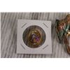 Image 2 : Vintage Limoges (France) Brooch, Art Deco Parrot Pin, Scottish Thistle Pin, Pheasant Pin