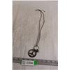 Image 1 : Peace Symbol Pendant with Heart