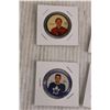 Image 3 : (6) 1961-62 Sheriff Hockey Discs - Bobby Hull, Stan Mikita, Red Kelly, Johnny Bower