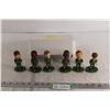 Image 1 : (6) Saskatchewan Roughrider 1989 Championship Collectible Bobbleheads - Lancaster, Hall, Jura sin, A
