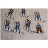 Image 4 : Early 70s Vintage Munro Metal Hockey Players - Vancouver Canucks Complete Team of (6), Buffalo Sabre