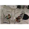 Image 3 : Saskatchewan Roughriders Glassware - (4) Weiser's Glasses, Candy Dish, (2) Beer Mugs, (2) Pilsner Gr