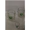 Image 4 : Saskatchewan Roughriders Glassware - (4) Weiser's Glasses, Candy Dish, (2) Beer Mugs, (2) Pilsner Gr