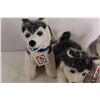 Image 3 : (5) Vintage 75th Anniversary Turbo Gas Husky Plush Toy Dogs - NWT, Vintage Turbo Gas Ballcap
