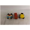 Image 3 : (3) Vintage Tonka Toys - Metal Bus, Racecar, Gas Trolley