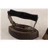 Image 2 : (3) Antique Sad Irons - Asbestos, Colebrook Dale Buyertown and Pennsylvania)