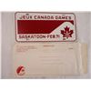 Image 2 : 1971 Jeux Canada Games License Plate with Original Envelope-Mint Condition