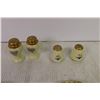 Image 2 : (4) Royal Albert BB Plates, (2) Misc. Salt & Pepper Shakes