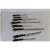 Image 2 : Knife Set 8 Pieces Solingen (Germany)