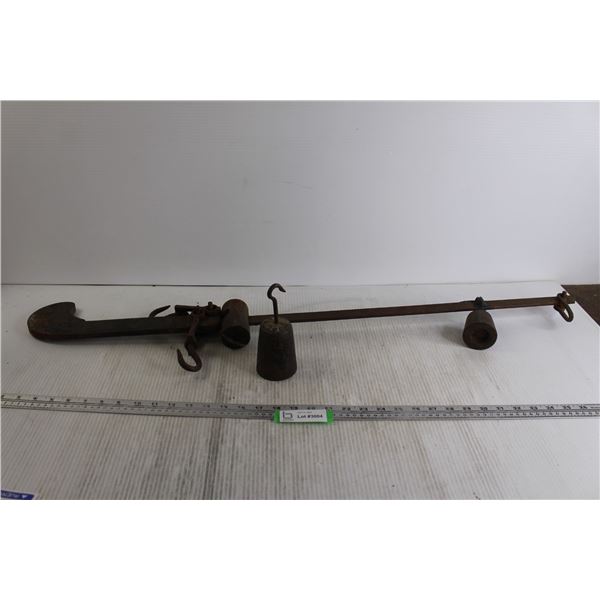 Beam Scale with Weight