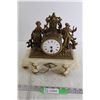 Image 1 : French Alabaster Mantle Clock