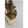 Image 3 : French Alabaster Mantle Clock