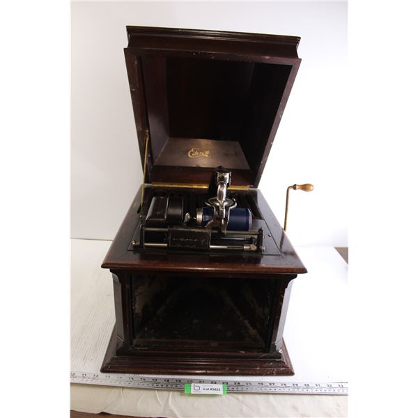 *Thomas A. Edison Amberola Model V Cylinder Record Player - Working Order