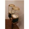 Image 2 : * 2-Canister Candy Dispenser on Wooden Stand - 44" Tall