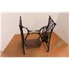 Image 1 : * Singer Cast Iron Sewing Machine Base on Wheels - 22" x 28"
