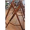 Image 3 : * Wooden Double Folding Clothing Rack