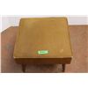 Image 1 : * Square Vintage Footstool with Cushion