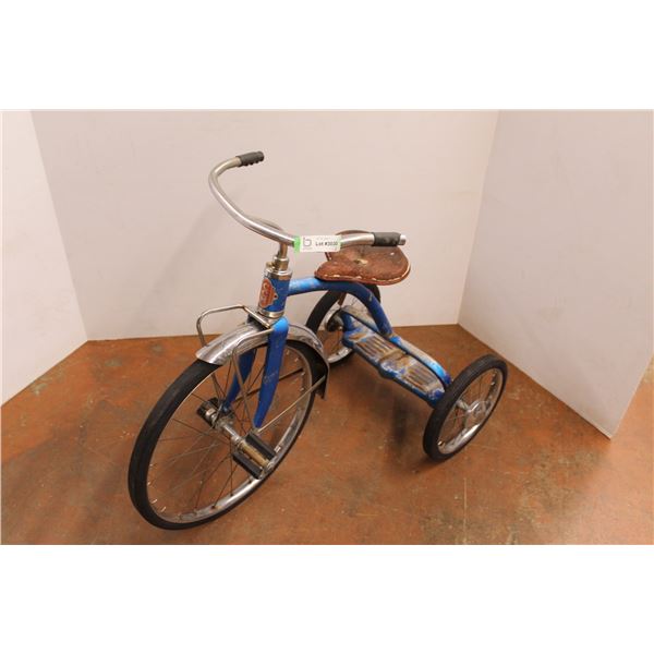 * Vintage CCM Blue Tricycle