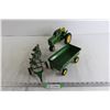 Image 1 : John Deere 3020 1/16 Scale Tractor Wagon Bottom Blow - (1) Plow is Missing