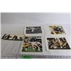 Image 1 : (4) College Football Glossy Photos - 8" x 10", Children Playing Football Glossy Photo - 9 1/2" x 4 3