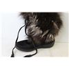 Image 3 : Ladies Pajar Boots - Trot Genuine Fox Fur & Calf Hair Boot (size 38)