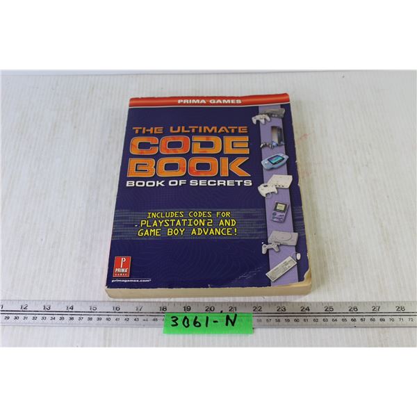 Preima Book Book - Prima Games Ultimate Code Book of Secrets (codes for PS2 ...