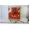 Image 1 : Dr. Pepper Clock Sign -21.5x17.5x5.5(lights not working - clock is running)