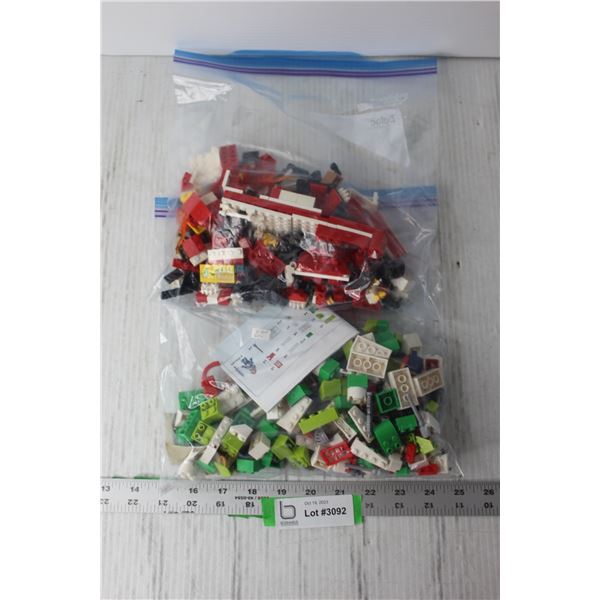 (2) Bags of Lego