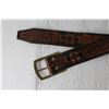 Image 2 : Tooled Leather Belt