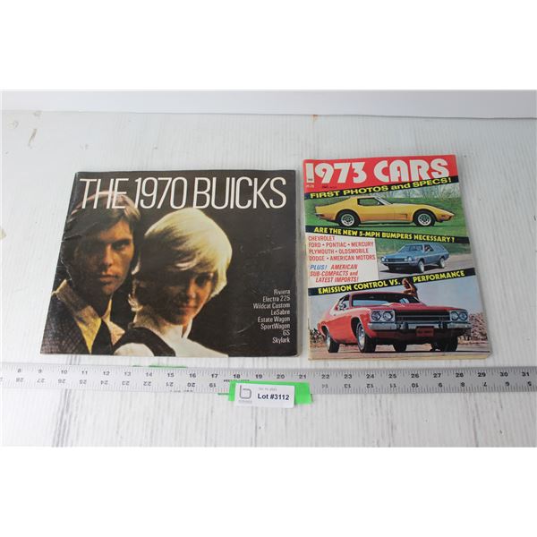 1970 Buick Pamphlet and 1973 Cars Magazine