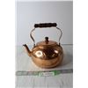 Image 1 : Copper Finished Tea Pot