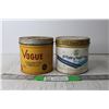 Image 1 : (2) Vintage Tobacco Tins - Players and Vogue