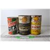 Image 1 : (3) Vintage Oil Tins - Shell, Castrol