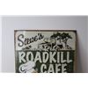 Image 2 : Roadkill Cafe Tin Sign - 12 1/2" x 16"