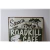 Image 2 : Roadkill Cafe Tin Sign - 12 1/2" x 16"