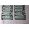 Image 2 : (22) 1967 Centennial 1 Dollar Bills - NO SERIAL NUMBERS - CRISP, UNCIRCULATED