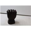 Image 3 : "Black Power" Teak Carved Ornament