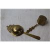 Image 2 : Brass Tea Strainer, Nabob Coffee Scoop